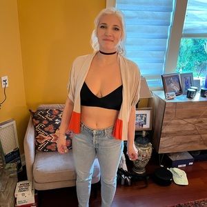 SAM & LAVI Super Soft Cropped Shrug